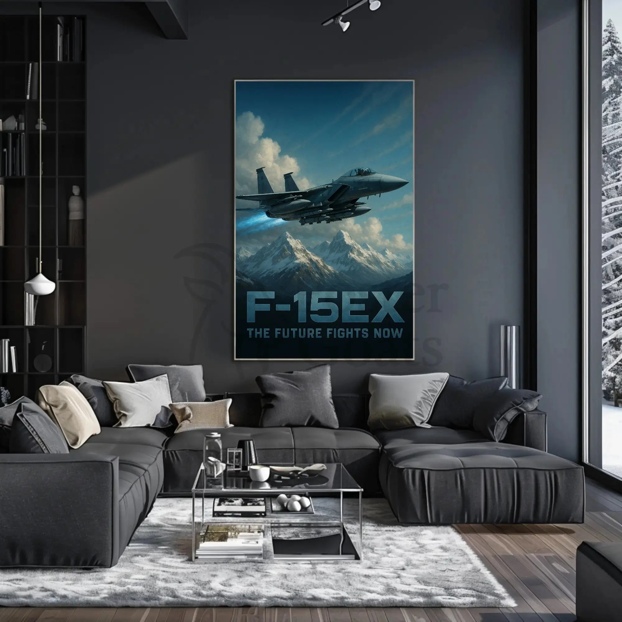 F-15EX Fighter Jet: The Future Poster PosterGoat