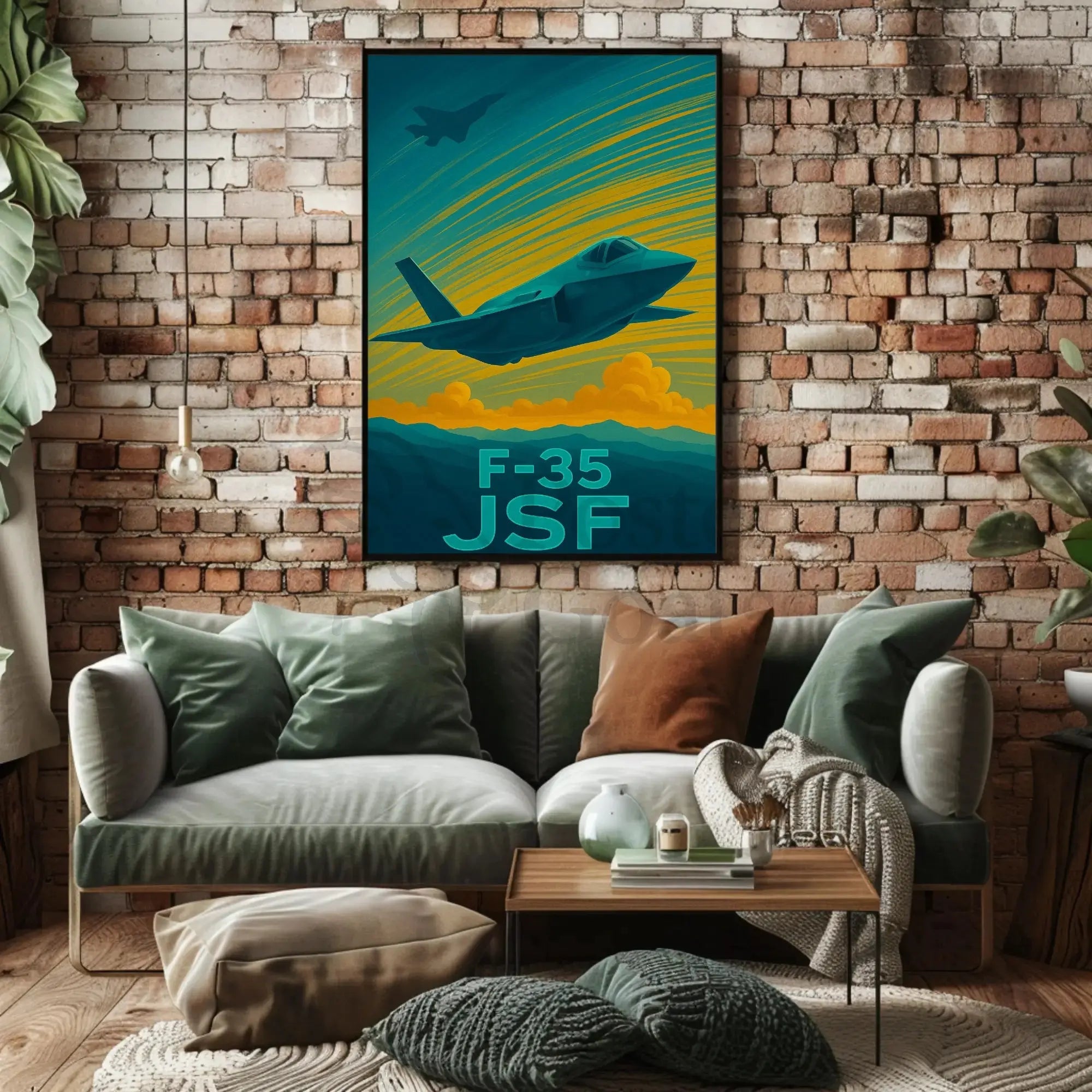 F-35 Aviation Innovation Dynamic Poster PosterGoat