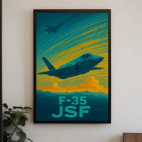 F-35 Aviation Innovation Dynamic Poster PosterGoat