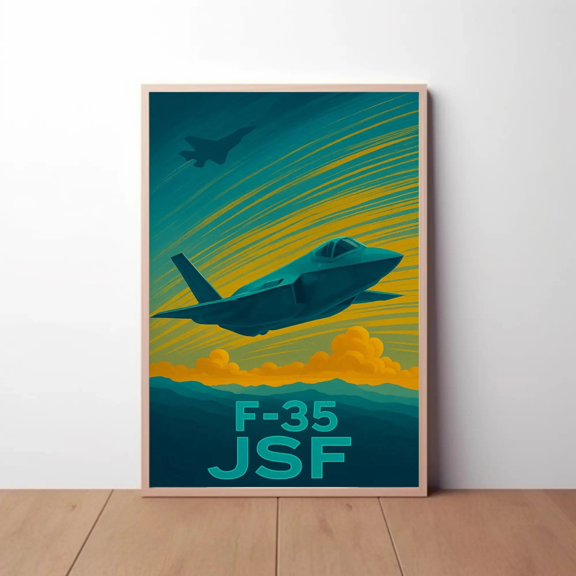 F-35 Aviation Innovation Dynamic Poster PosterGoat