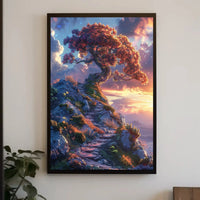 Fantastical Journey Enchanted Tree Abstract, Artistic, or Pop Culture Poster PosterGoat