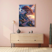 Fantastical Journey Enchanted Tree Abstract, Artistic, or Pop Culture Poster PosterGoat