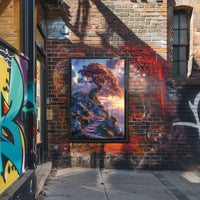 Fantastical Journey Enchanted Tree Abstract, Artistic, or Pop Culture Poster PosterGoat