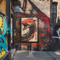 Fierce Dragon Creature Eastern Mythology Cultural Heritage Poster PosterGoat