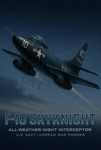Fighter Plane Flying Through The Sky Travel Poster PosterGoat