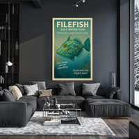 Filefish Salt Water Fish Poster PosterGoat