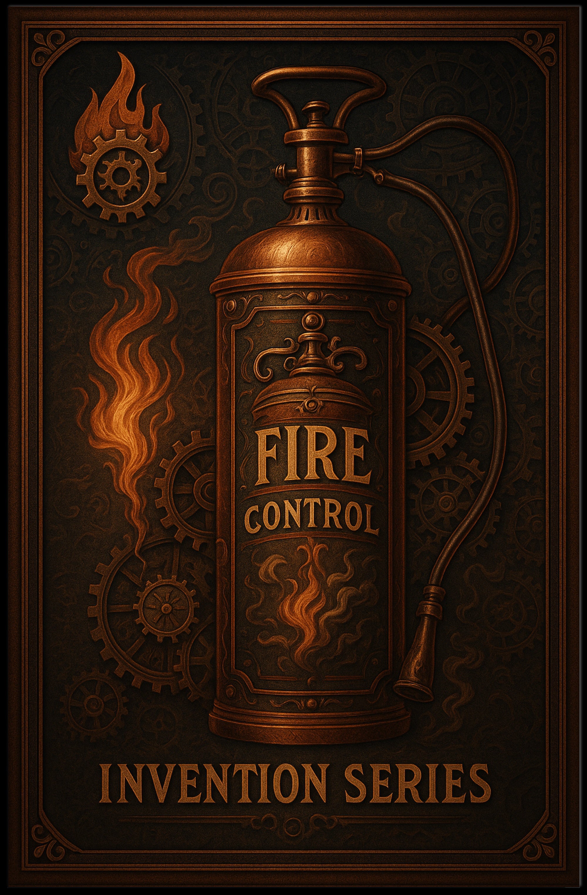 Fire Control Invention Series Poster PosterGoat