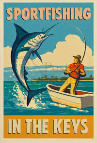 Fishing Trip Poster In The Keys Art Print Decor PosterGoat