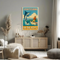 Fishing Trip Poster In The Keys Art Print Decor PosterGoat