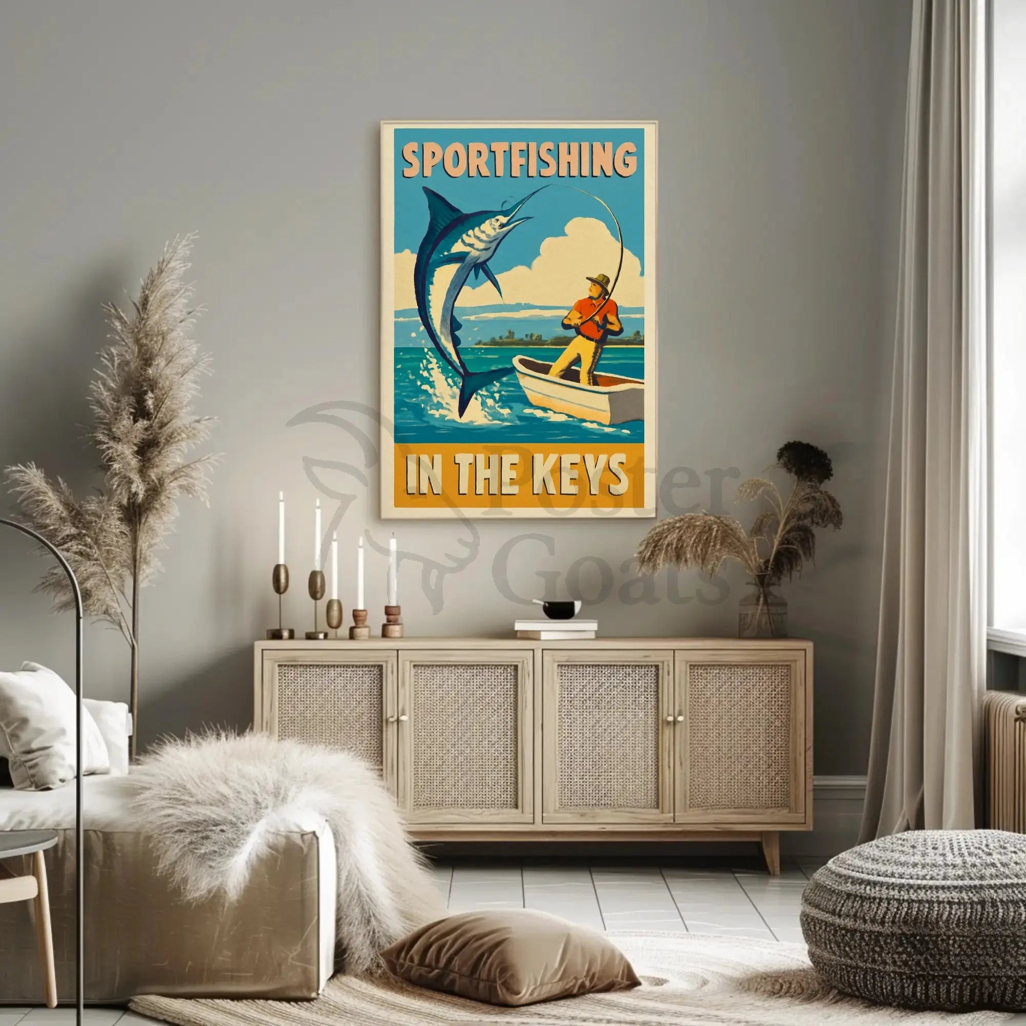 Fishing Trip Poster In The Keys Art Print Decor PosterGoat