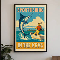 Fishing Trip Poster In The Keys Art Print Decor PosterGoat