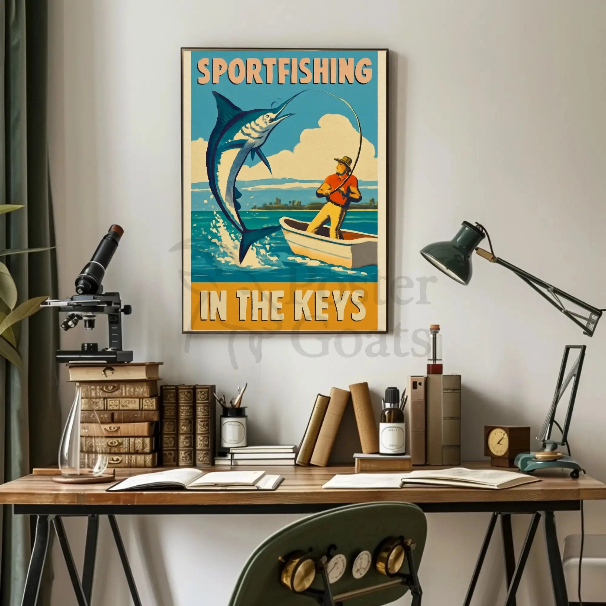 Fishing Trip Poster In The Keys Art Print Decor PosterGoat