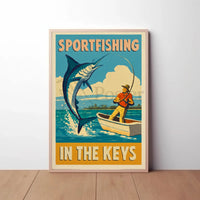 Fishing Trip Poster In The Keys Art Print Decor PosterGoat