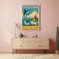 Fishing Trip Poster In The Keys Art Print Decor PosterGoat