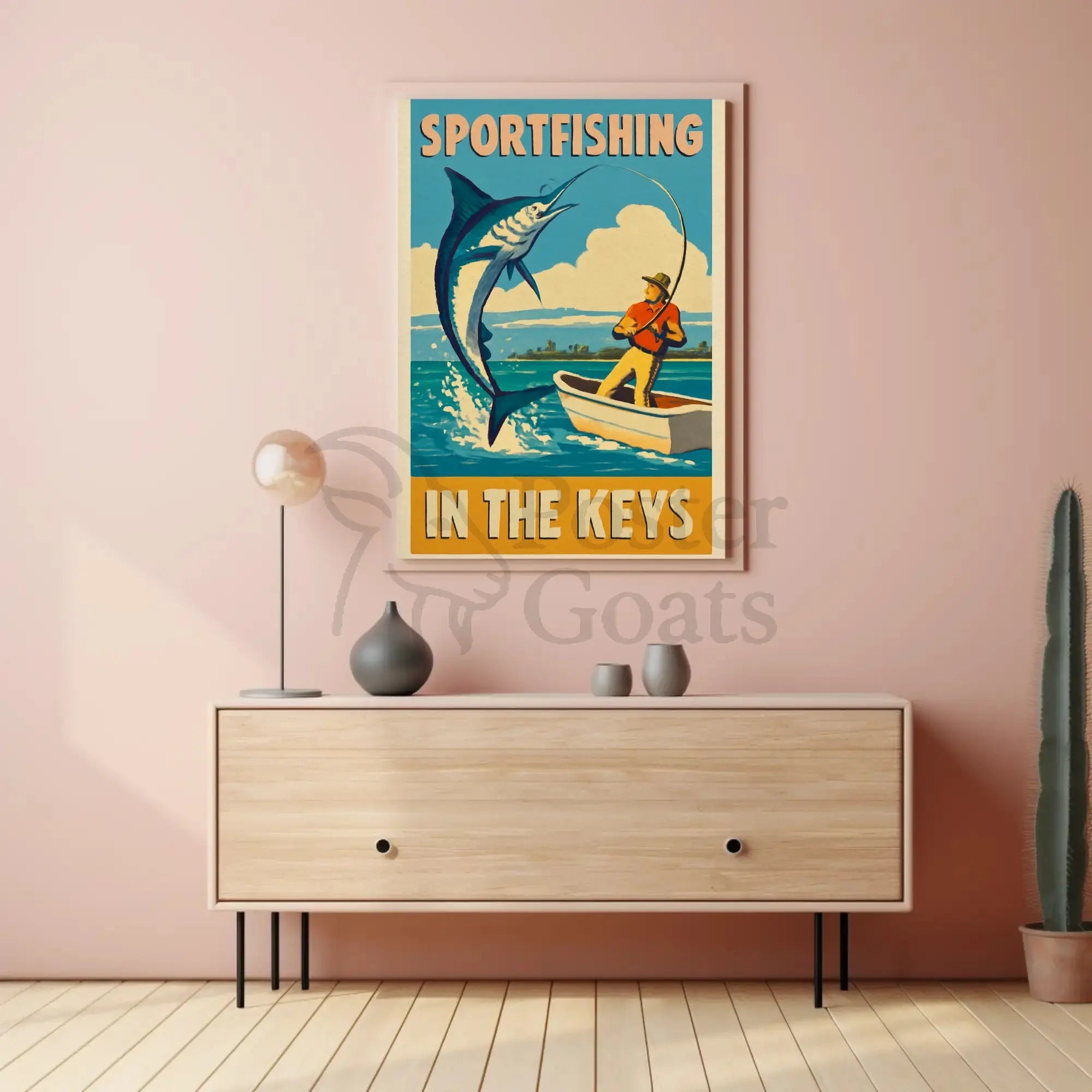 Fishing Trip Poster In The Keys Art Print Decor PosterGoat