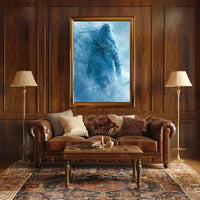 Frost Giant Fantasy Art Print - Abstract, Artistic, or Pop Culture Poster PosterGoat