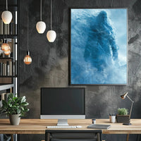 Frost Giant Fantasy Art Print - Abstract, Artistic, or Pop Culture Poster PosterGoat