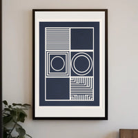 Geometric Abstraction Modern Design Abstract or Artistic Poster PosterGoat