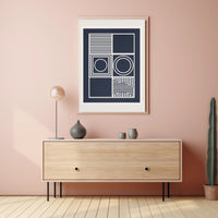 Geometric Abstraction Modern Design Abstract or Artistic Poster PosterGoat