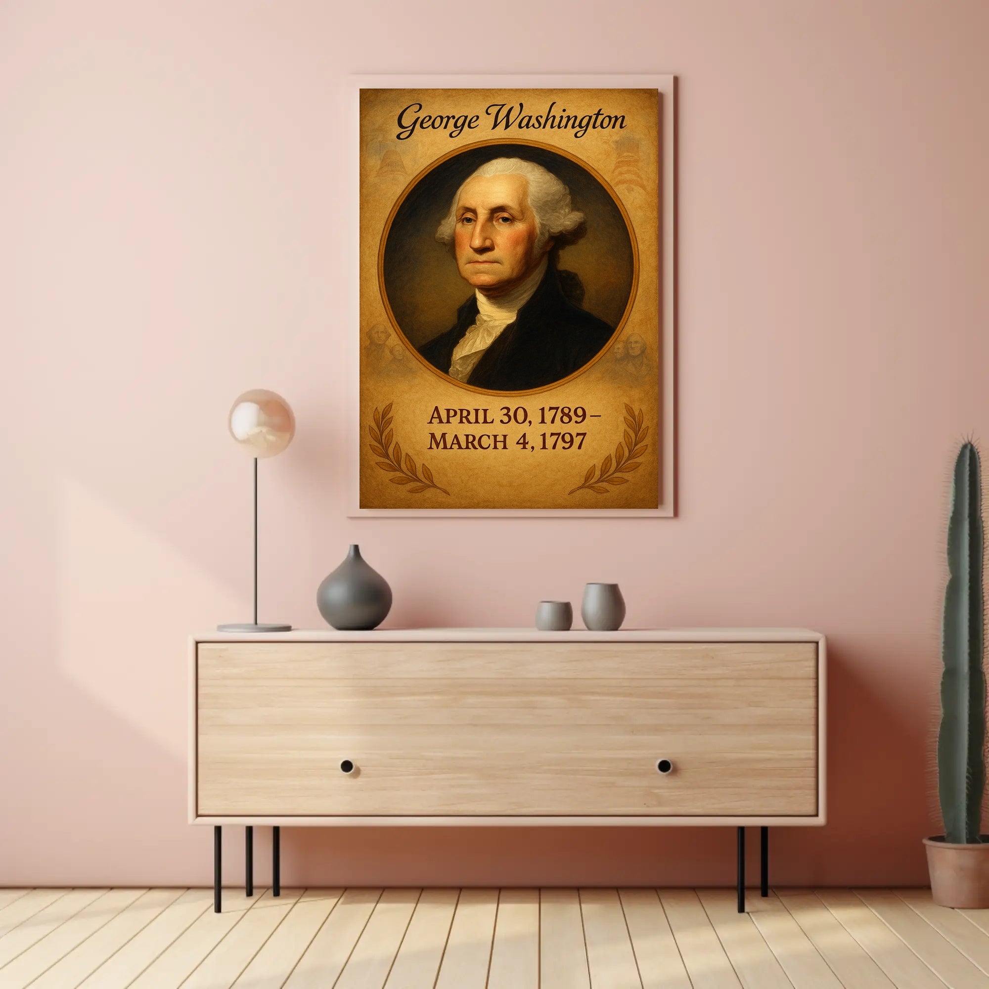 George Washington 1st President Poster PosterGoat