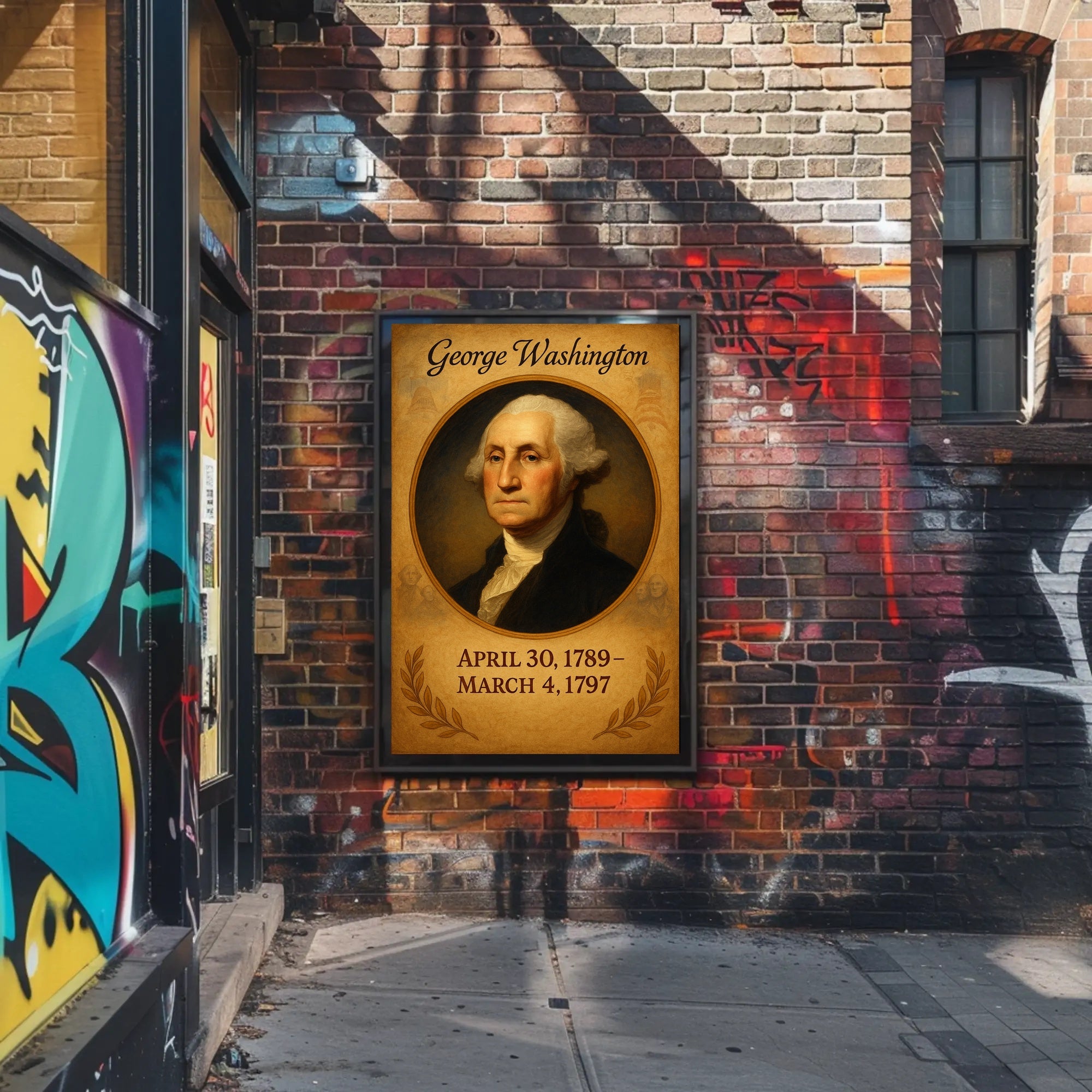 George Washington 1st President Poster PosterGoat