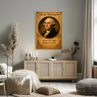 George Washington 1st President Poster PosterGoat