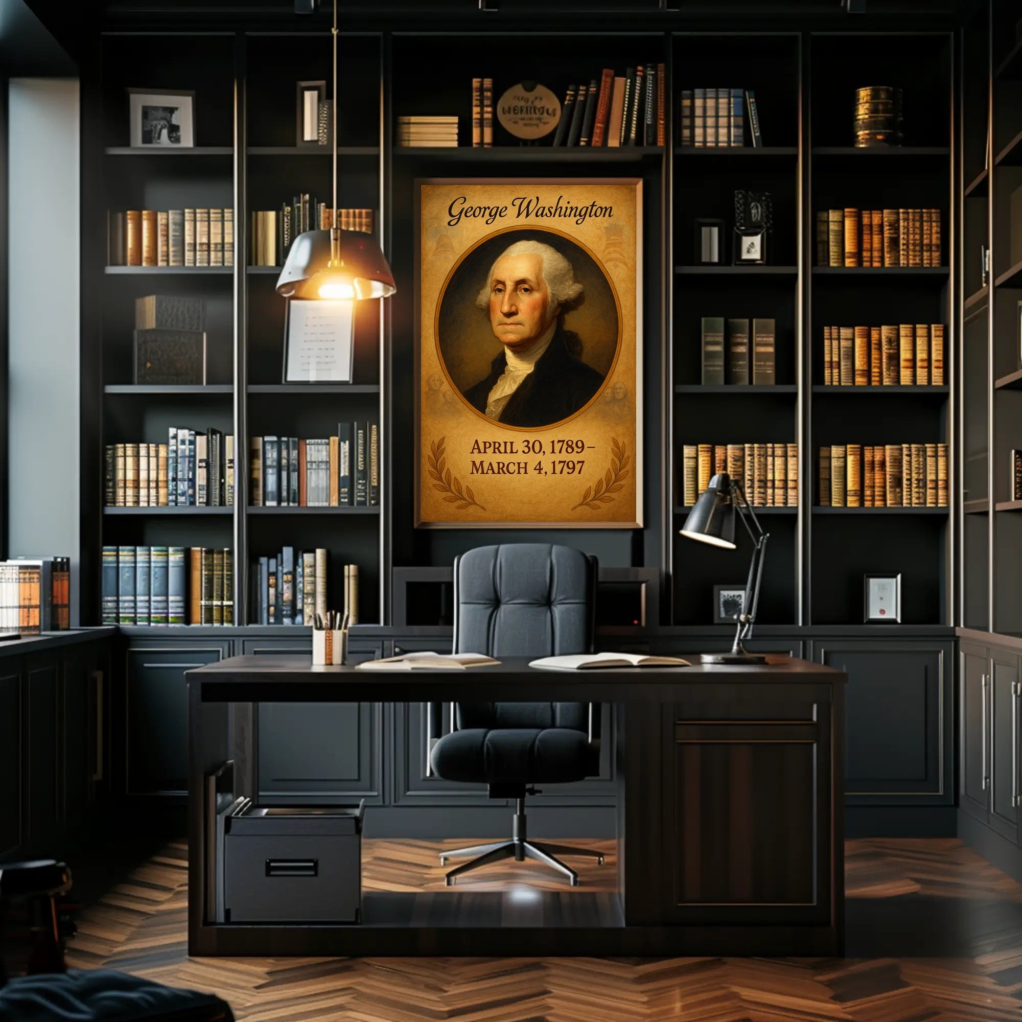 George Washington 1st President Poster PosterGoat