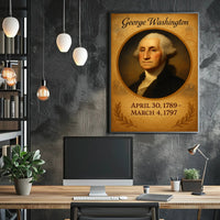 George Washington 1st President Poster PosterGoat