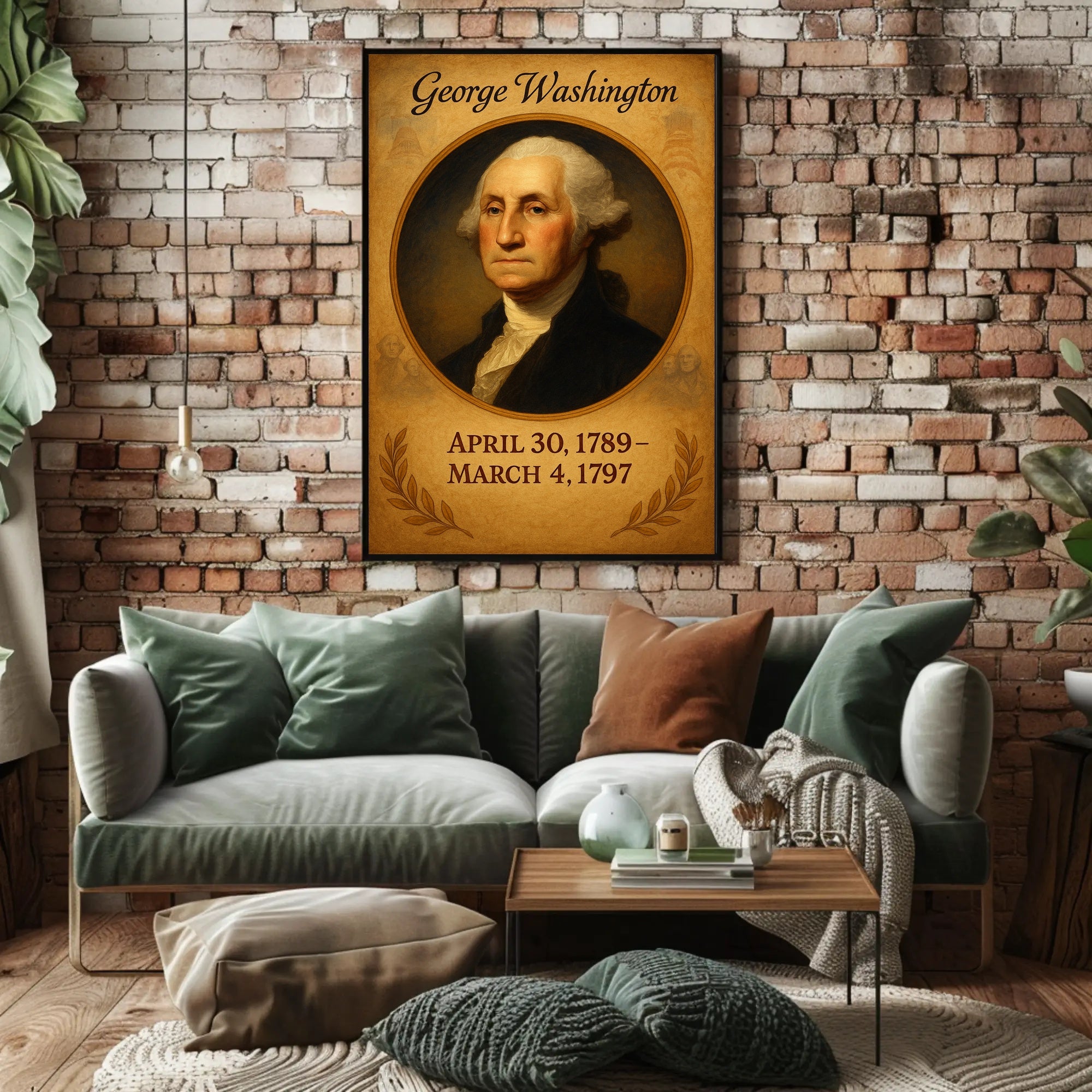 George Washington 1st President Poster PosterGoat