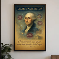 George Washington 1st President Poster PosterGoat