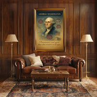 George Washington 1st President Poster PosterGoat