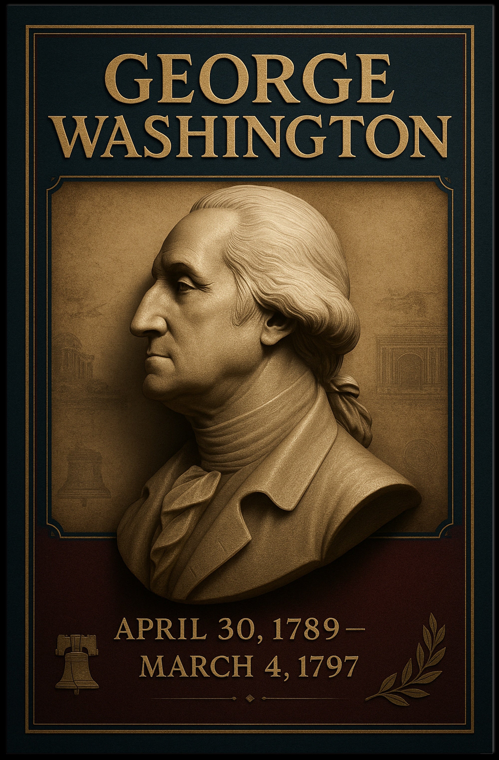 George Washington Poster PosterGoat