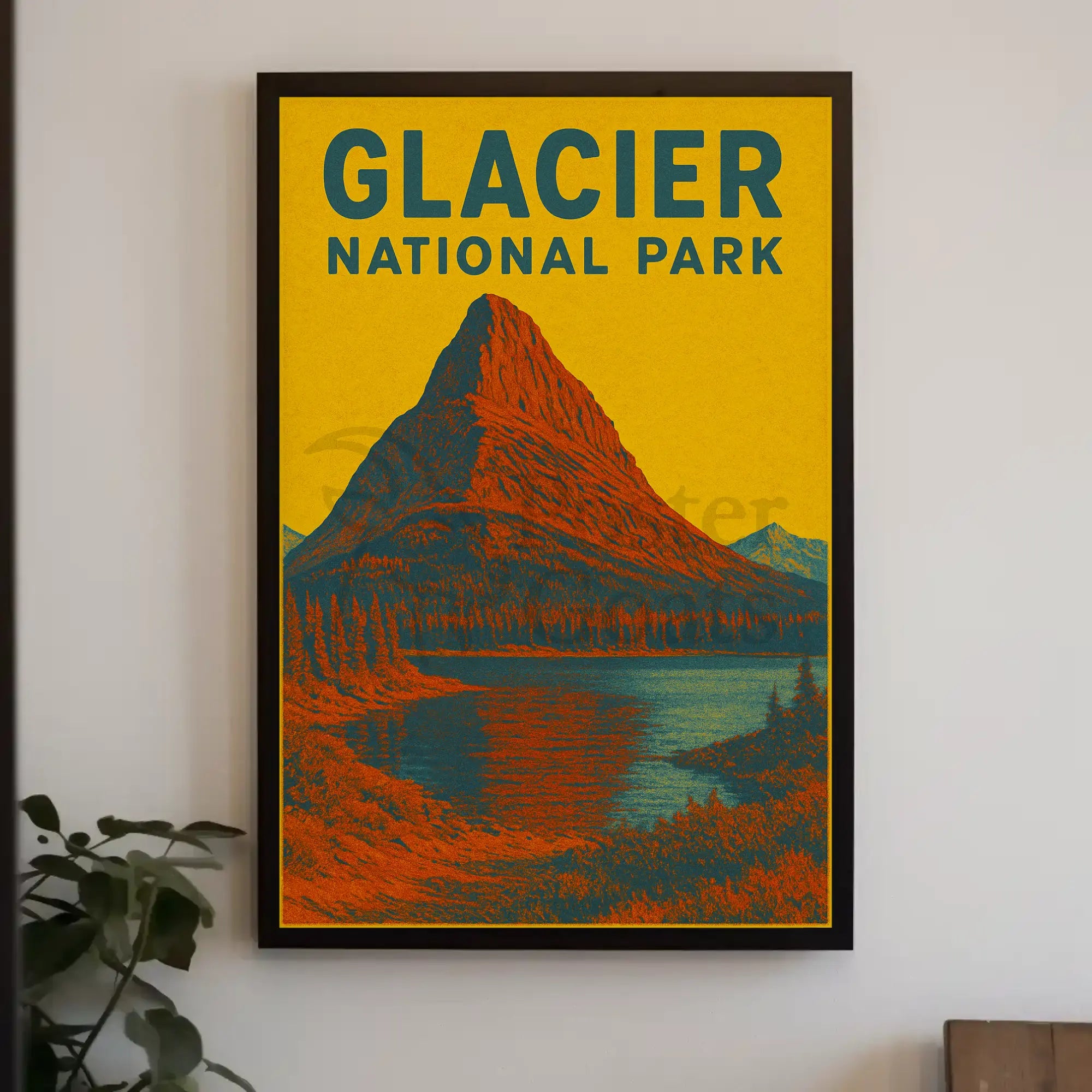 Glacier National Park Adventure Awaits National Park Poster PosterGoat