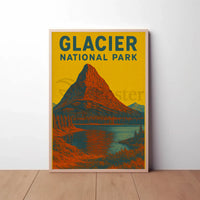 Glacier National Park Adventure Awaits National Park Poster PosterGoat
