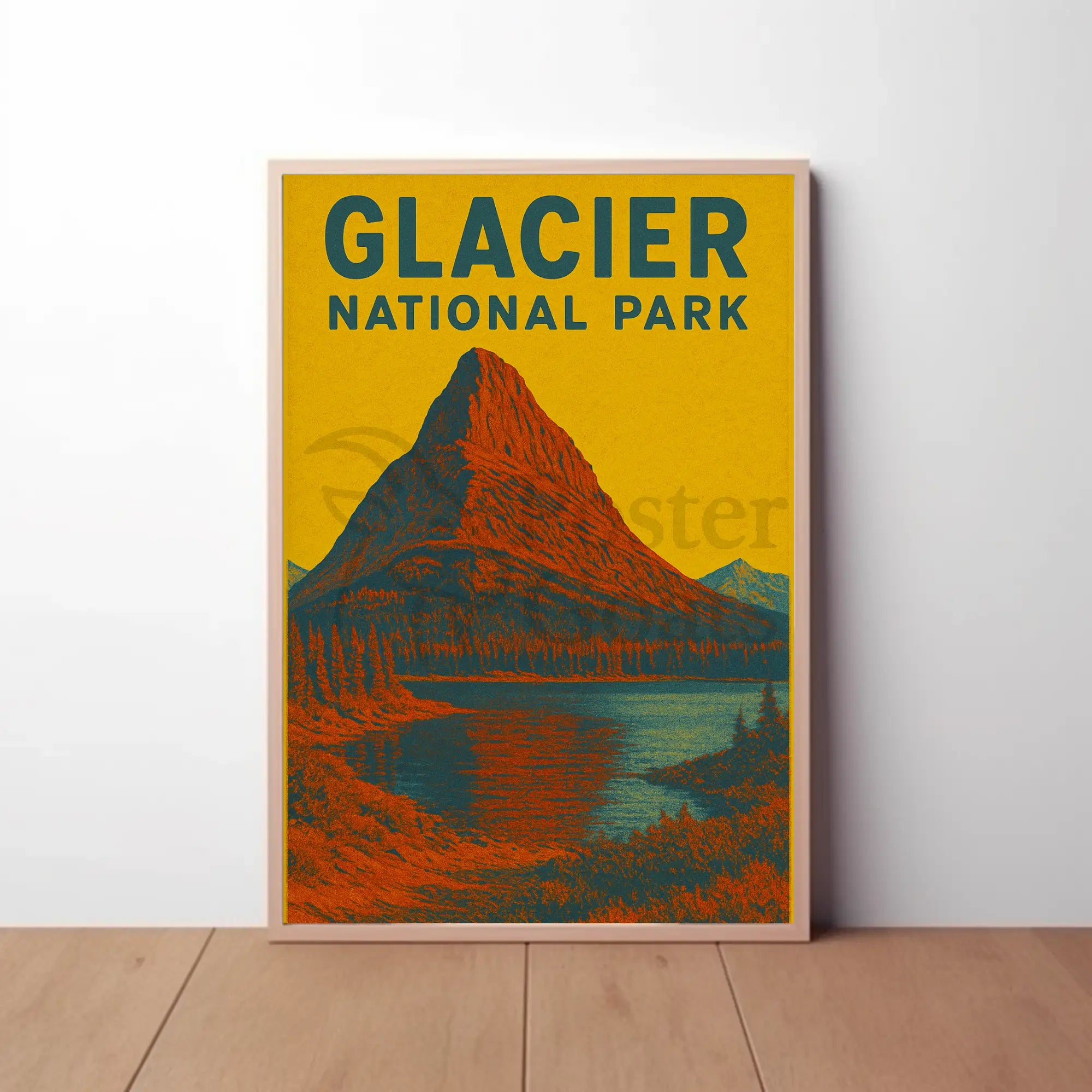 Glacier National Park Adventure Awaits National Park Poster PosterGoat