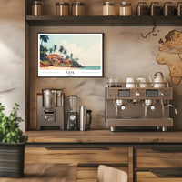 Goa Coastal Charm Travel Poster PosterGoat