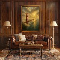 Golden Gate Serenity San Francisco Travel Poster PosterGoat