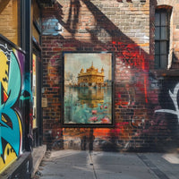 Golden Temple Serenity Cultural Heritage Poster PosterGoat