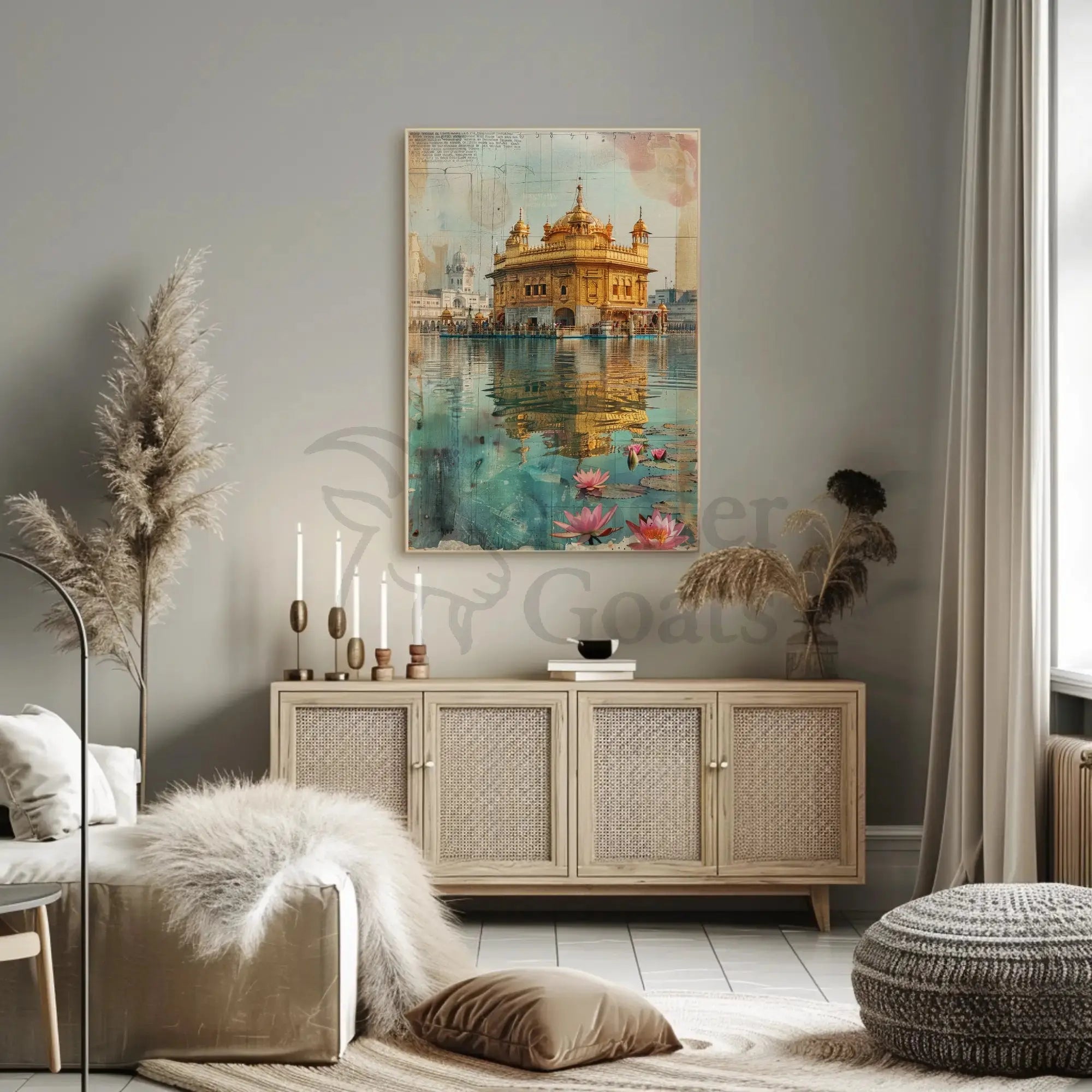 Golden Temple Serenity Cultural Heritage Poster PosterGoat
