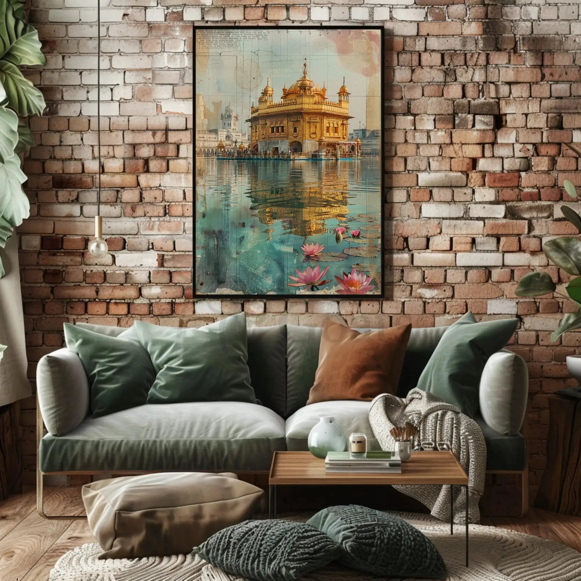 Golden Temple Serenity Cultural Heritage Poster PosterGoat