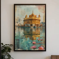 Golden Temple Serenity Cultural Heritage Poster PosterGoat