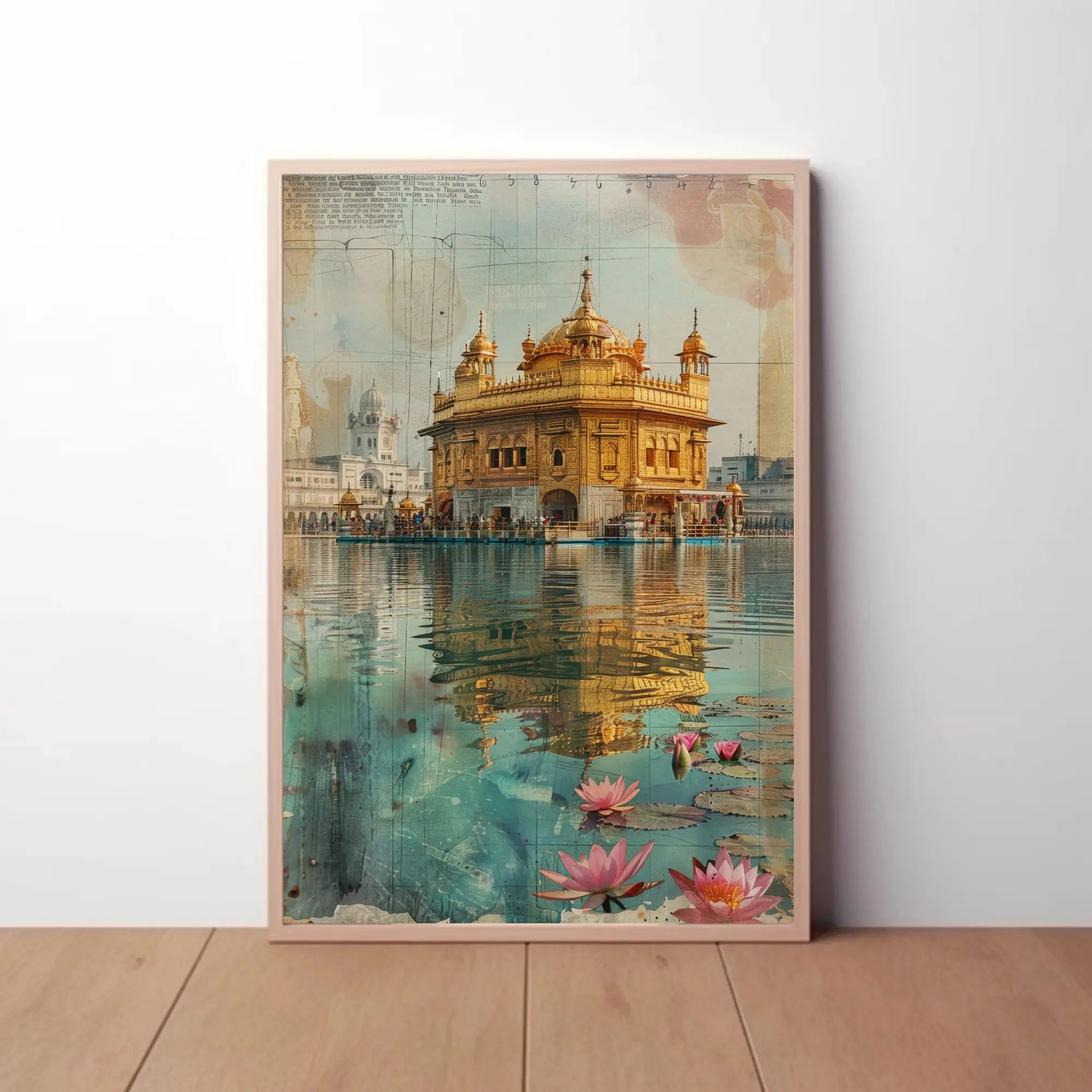 Golden Temple Serenity Cultural Heritage Poster PosterGoat