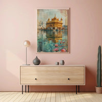 Golden Temple Serenity Cultural Heritage Poster PosterGoat