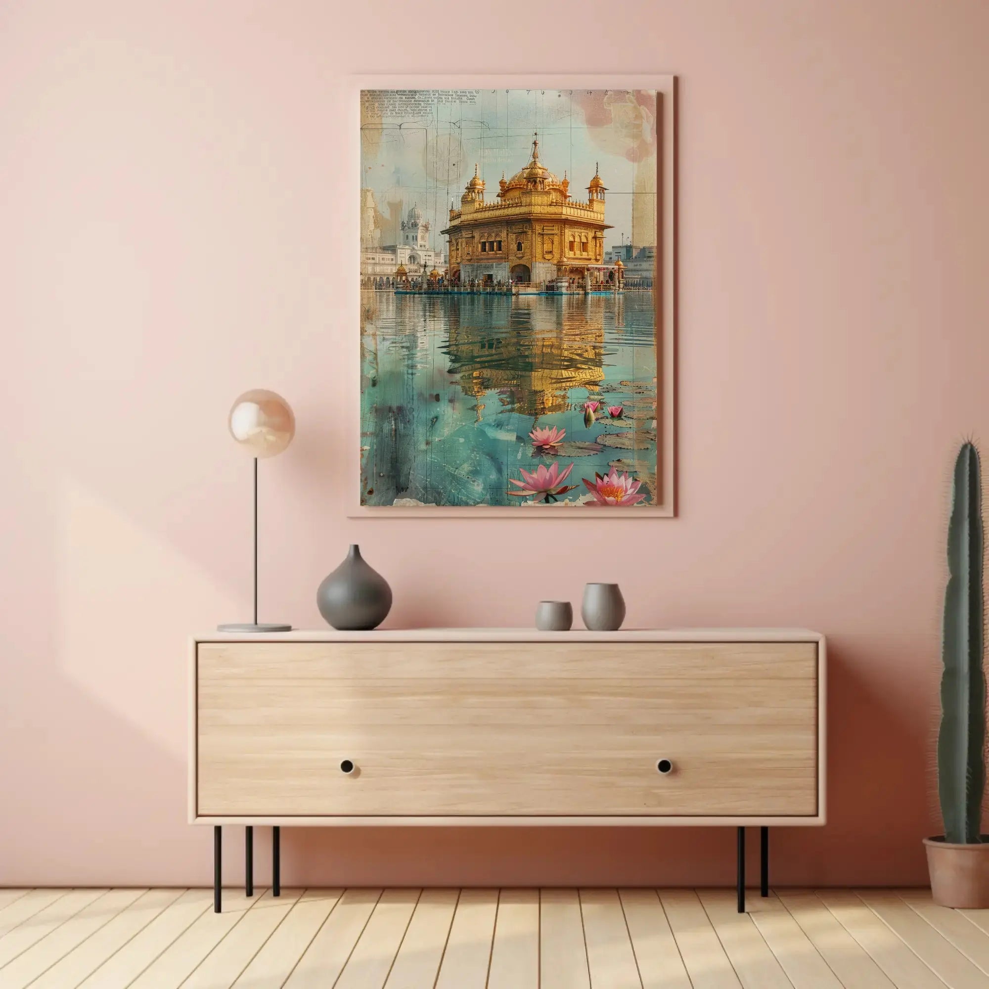 Golden Temple Serenity Cultural Heritage Poster PosterGoat
