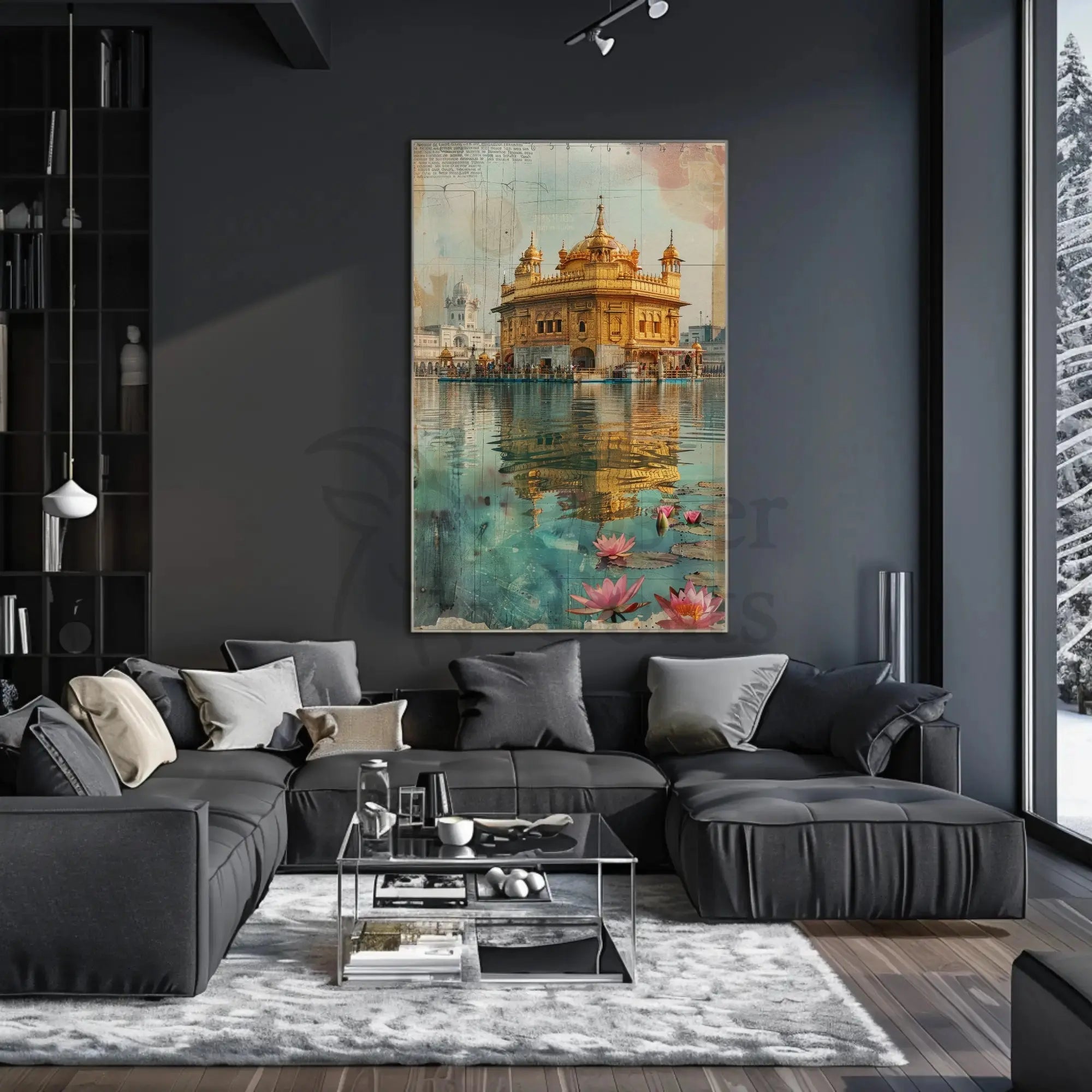 Golden Temple Serenity Cultural Heritage Poster PosterGoat