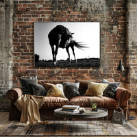 Graceful Horse in Motion Art: An Elegant Animal Poster PosterGoat