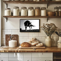 Graceful Horse in Motion Art: An Elegant Animal Poster PosterGoat