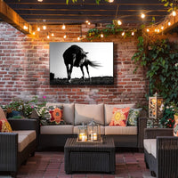 Graceful Horse in Motion Art: An Elegant Animal Poster PosterGoat