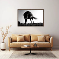 Graceful Horse in Motion Art: An Elegant Animal Poster PosterGoat