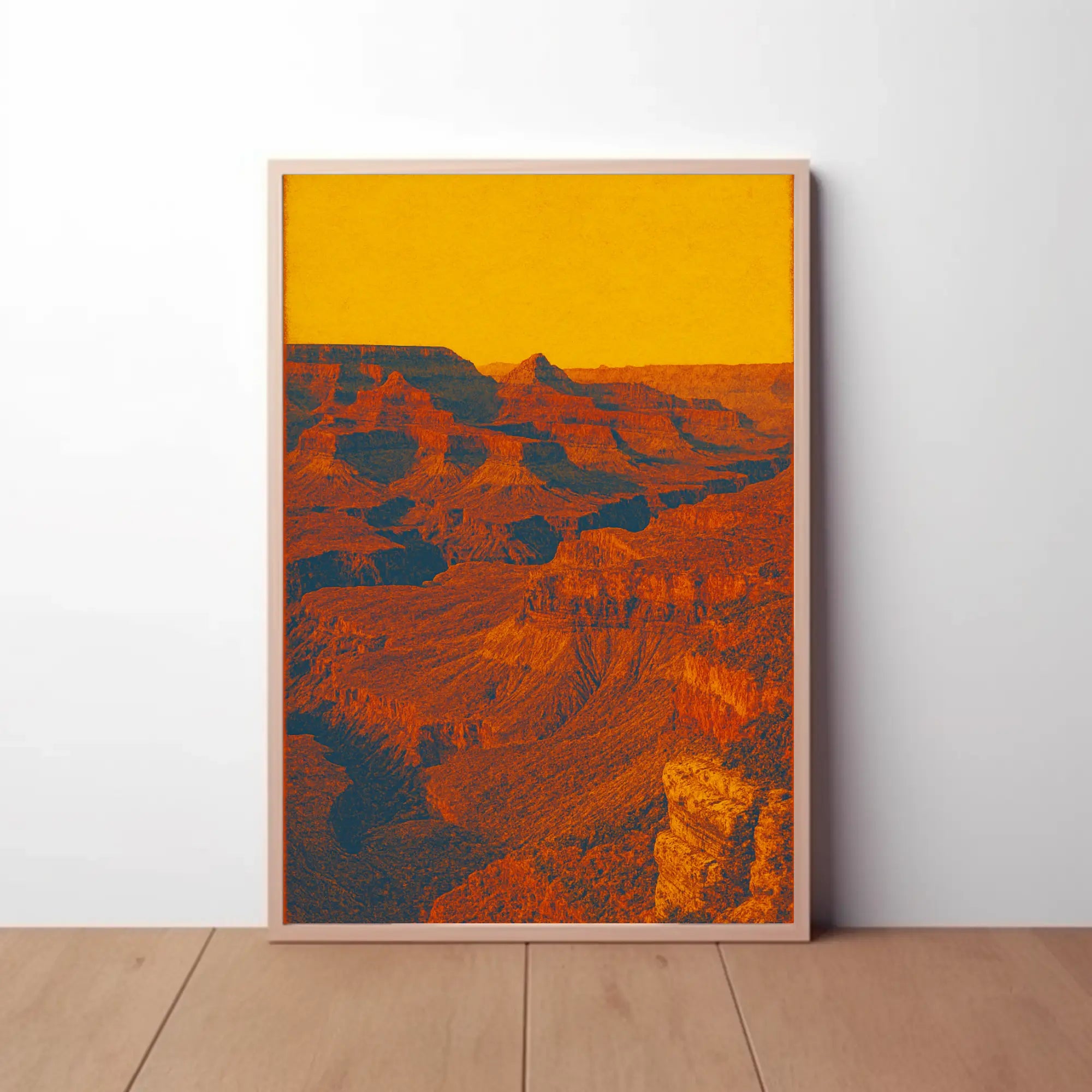 Grand Canyon Vintage Travel Art National Park Poster PosterGoat